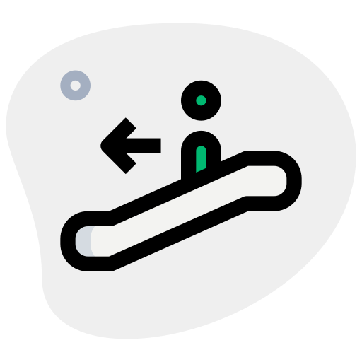 Escalator down